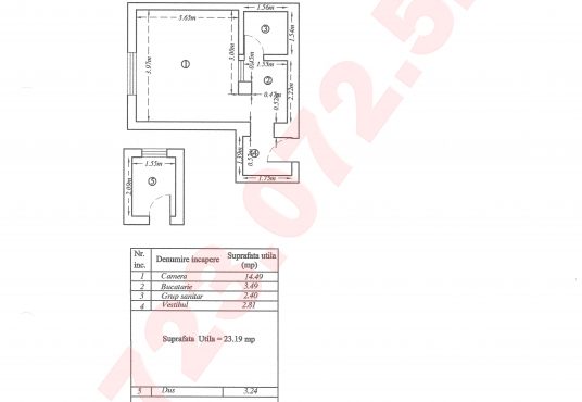 Cadastru nou 2023 536x370 - Dorobanţi, Garsonieră demisol înalt, boxă, la casă, proprietar