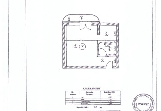 RELEVEU 536x370 - Garsonieră Drum Ghindari 58, ETAJ 1 din 3, Zona Prelungirea Ghencea