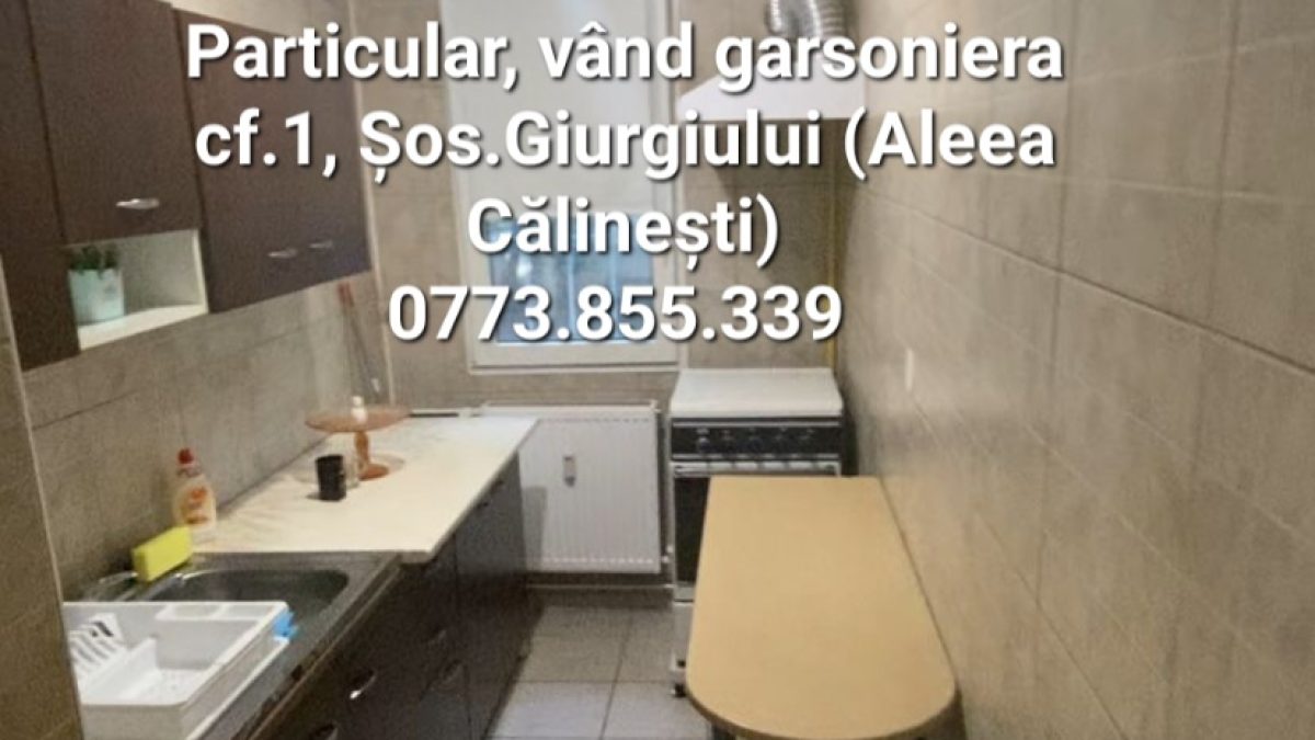 IMG 20240909 WA0007 2 1200x675 - Proprietar, vând garsonieră, Aleea Călinești, (Șos.Giurgiului, sect.4